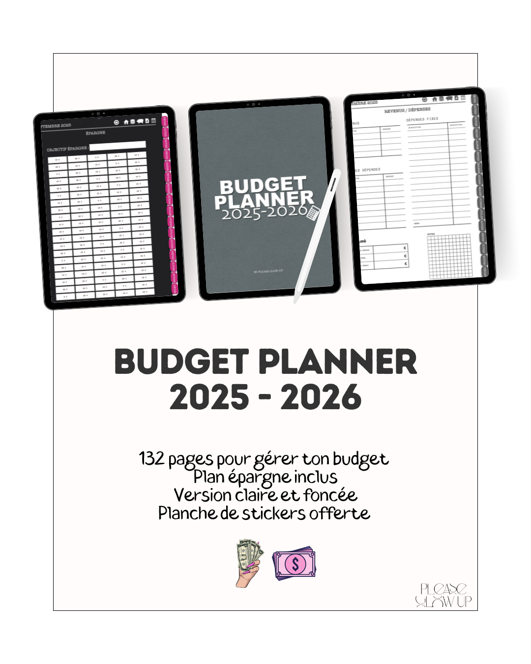 Budget planner pour gérer son argent et son épargne