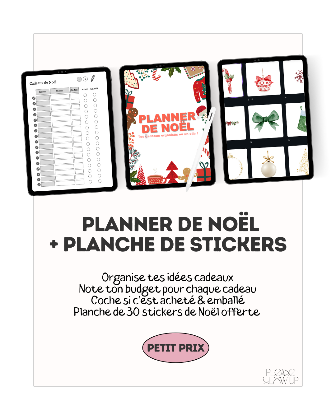 Planner de Noël