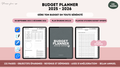 Budget planner 2025 / 2026
