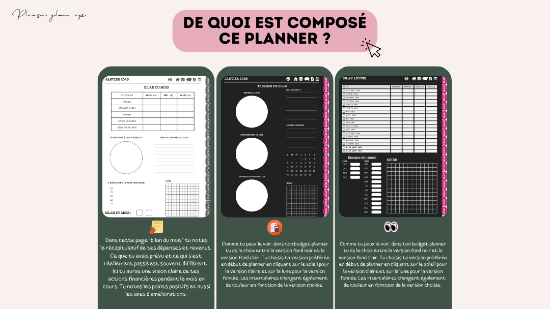 Budget planner 2025 / 2026