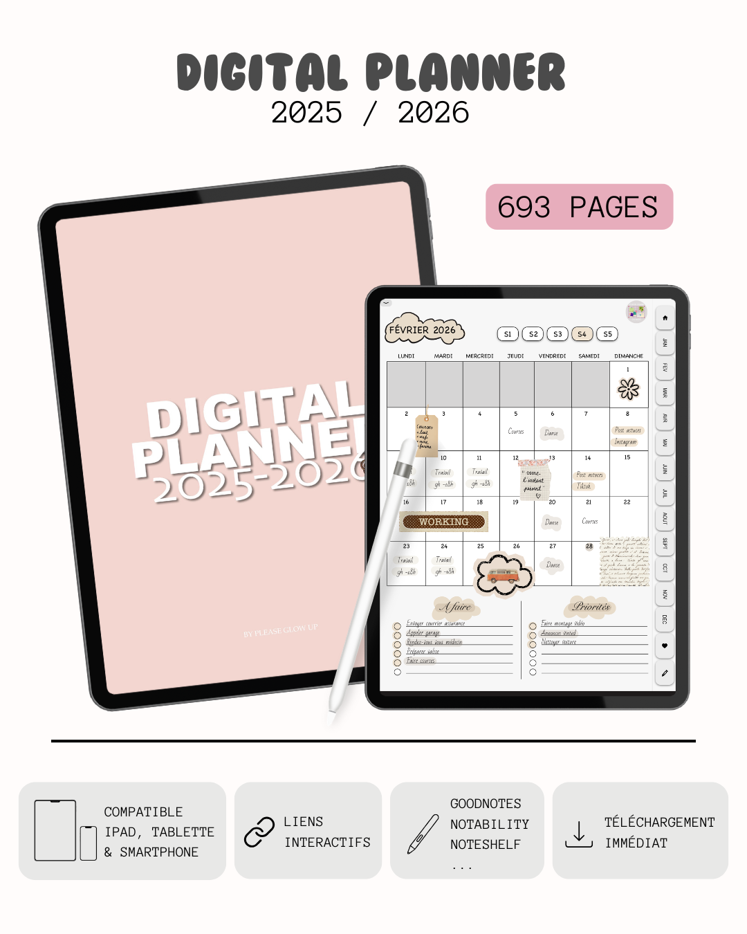 Digital planner 2025 / 2026
