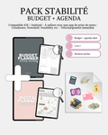 Pack stabilité -  Budget + agenda 2025/2026 + stickers