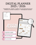 Digital planner 2025 / 2026