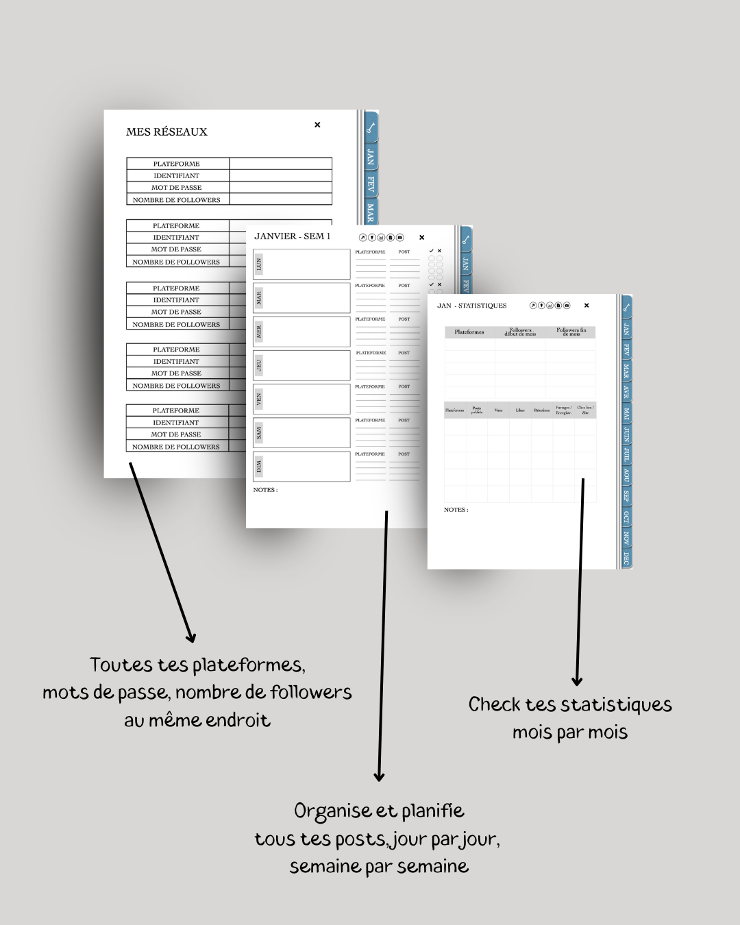 Planner réseaux sociaux