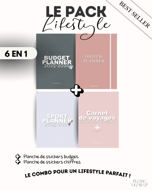 Pack Lifestyle - Organisation complète