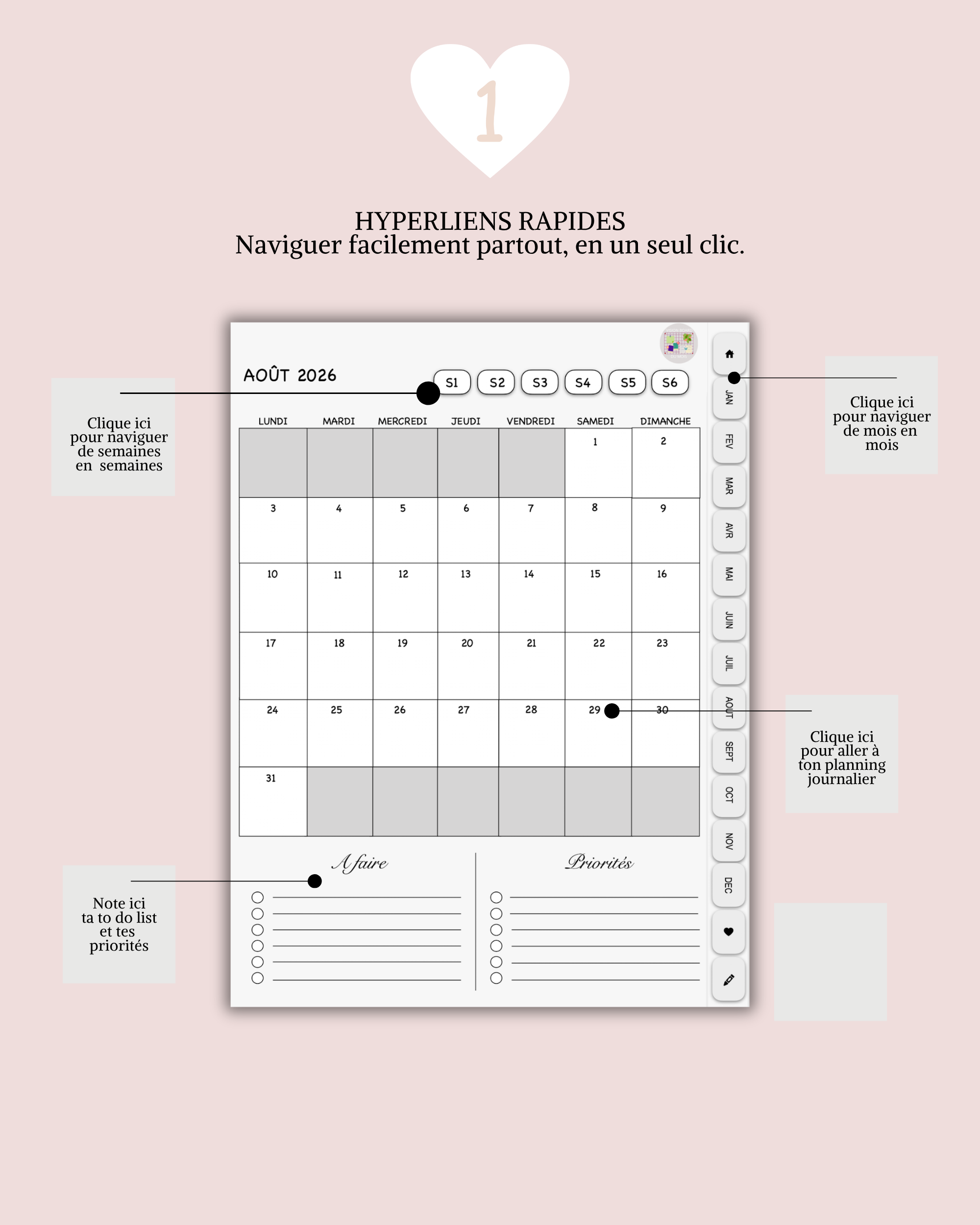 Digital planner 2025 / 2026