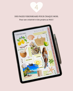Digital planner non daté (couverture personnalisable)