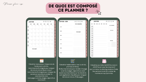 Digital planner non daté