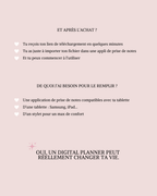 Digital planner non daté (couverture personnalisable)