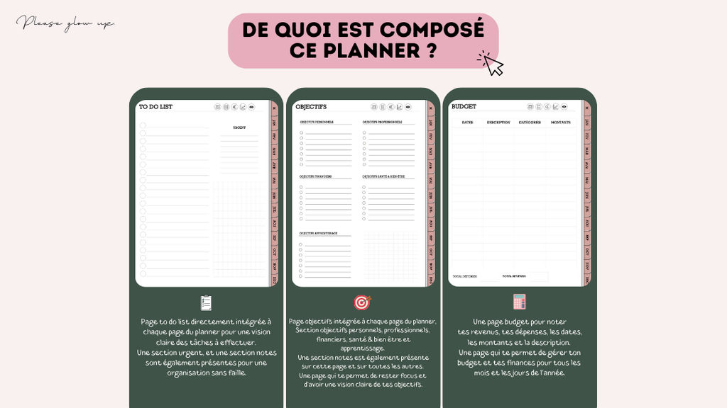 Digital planner non daté