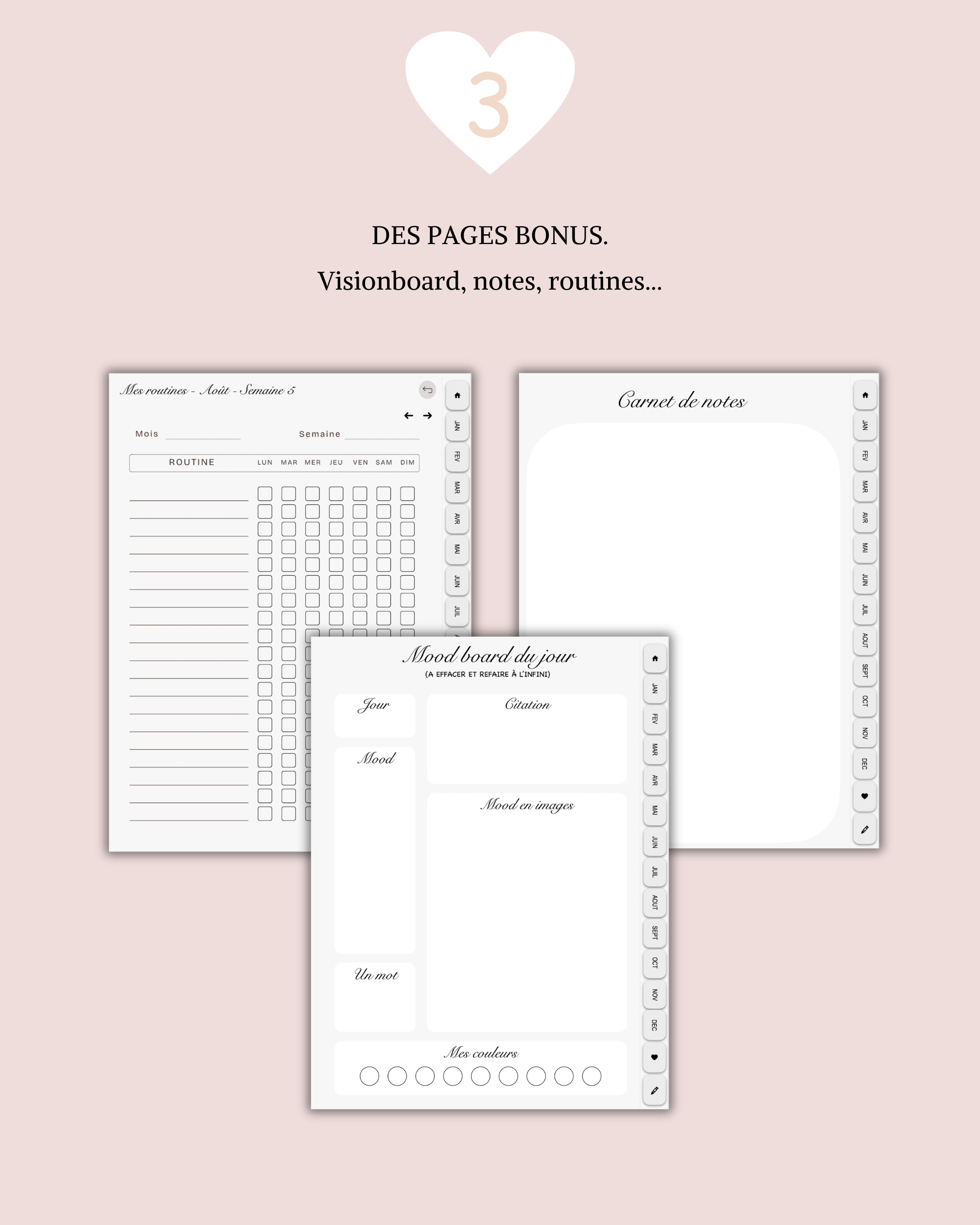 Digital planner 2025 / 2026