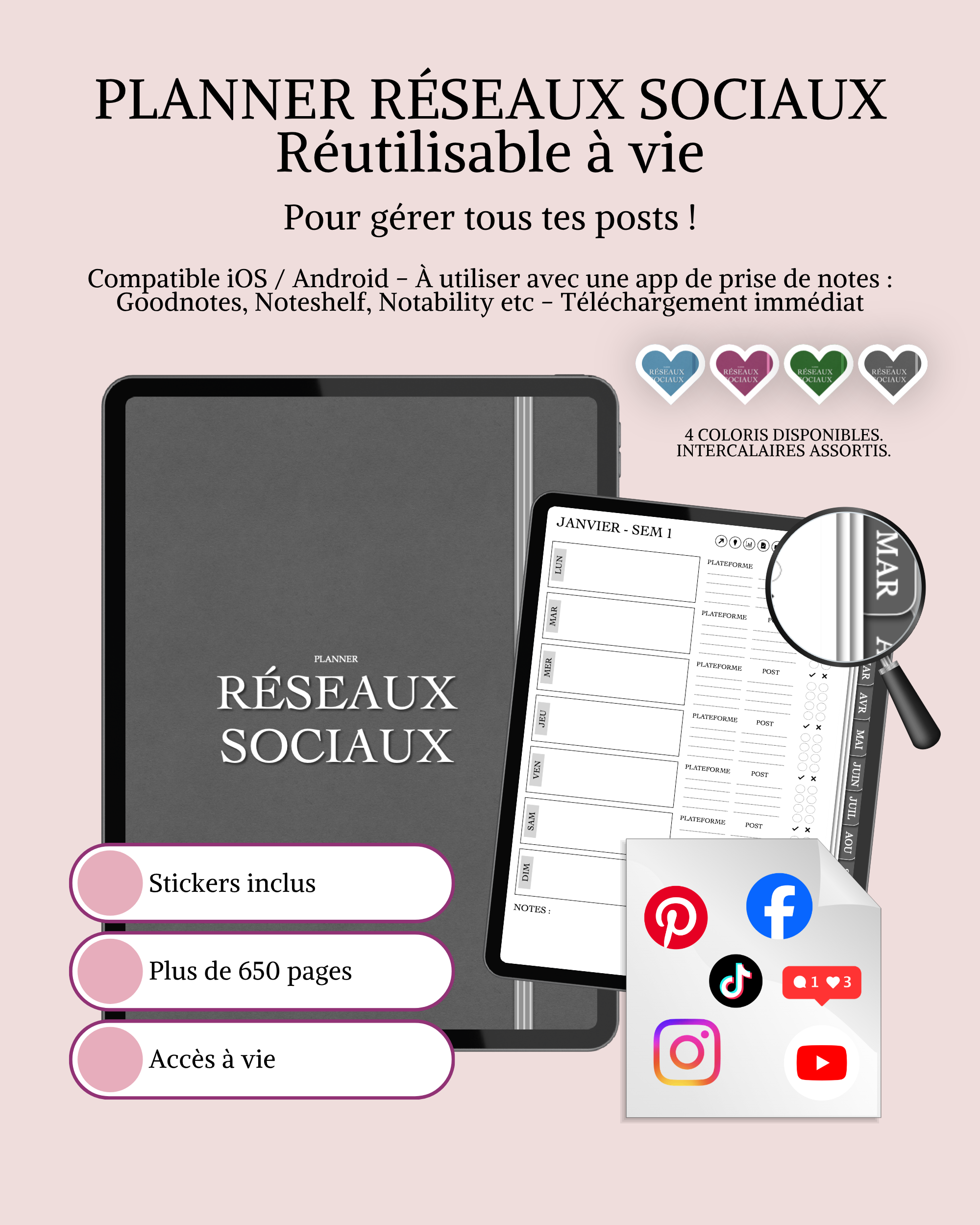 Planner réseaux sociaux