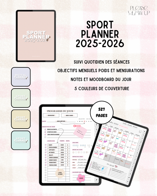 SPORT PLANNER 2025-2026