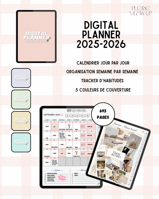 DIGITAL PLANNER 2025-2026