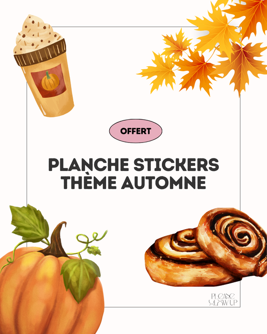 Stickers décoratifs pour digital planner
