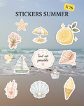 Stickers digitaux summer