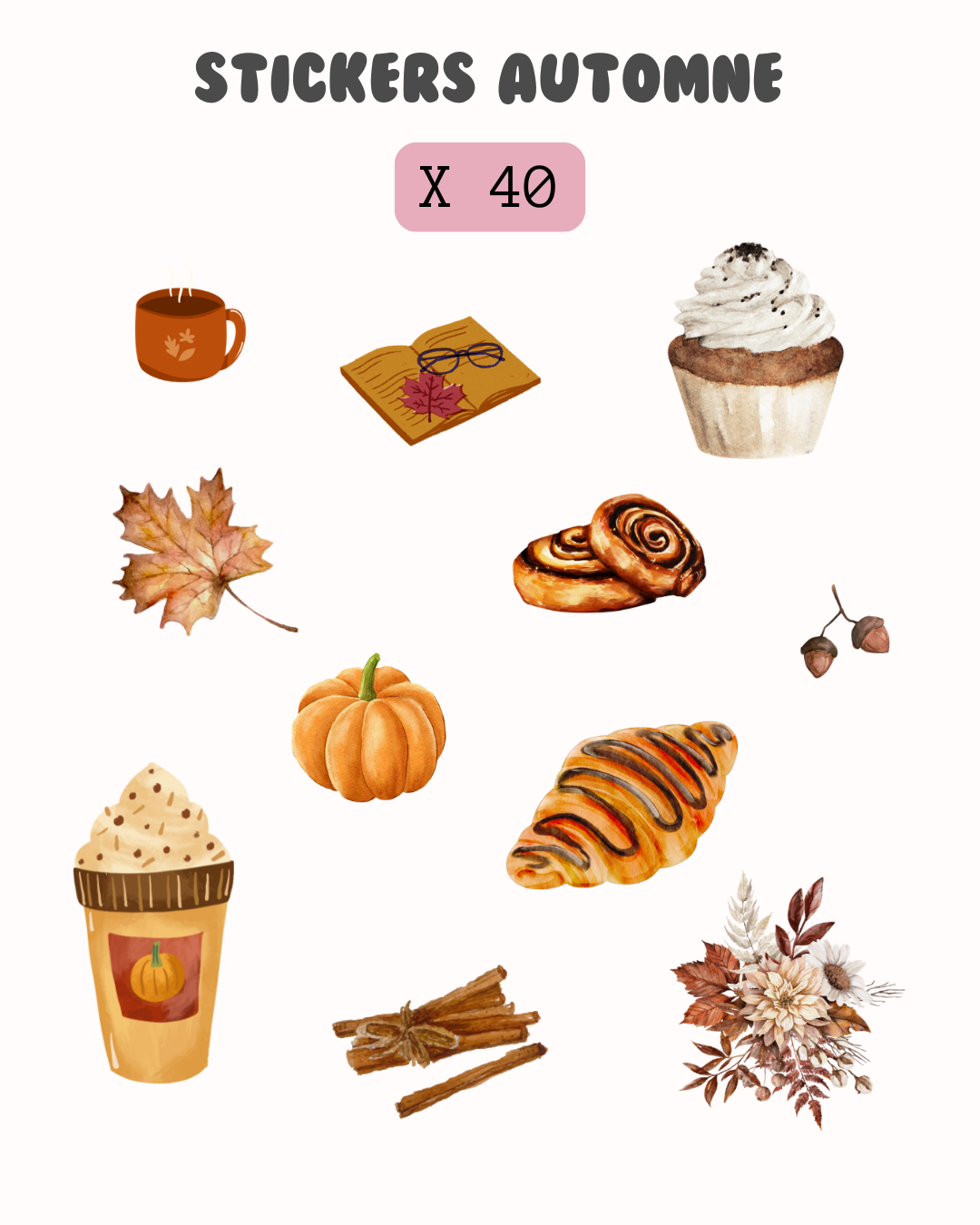 Stickers thème Automne